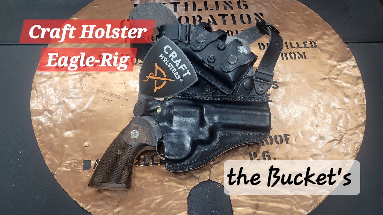 Craft Holster Eagle Rig for the 4in Colt Python