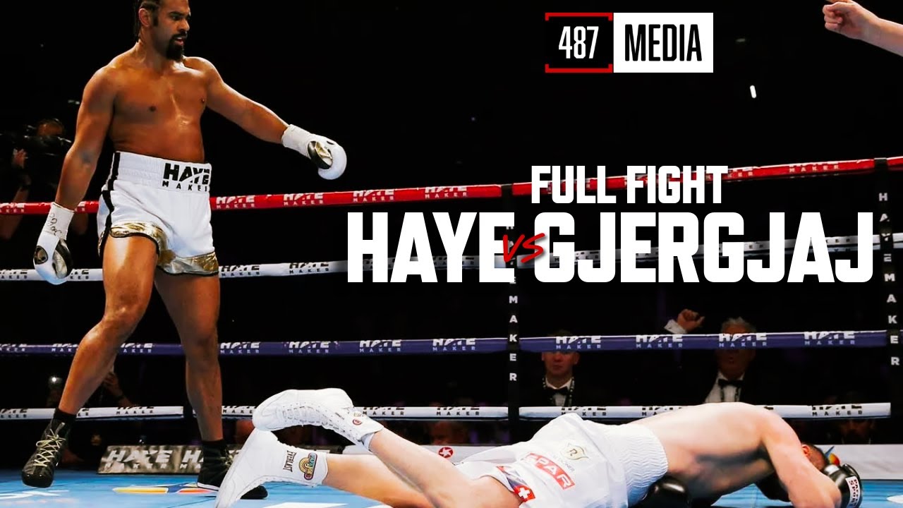 David Haye vs Arnold Gjergjaj | FULL FIGHT | O2 Arena | 21/5/2016