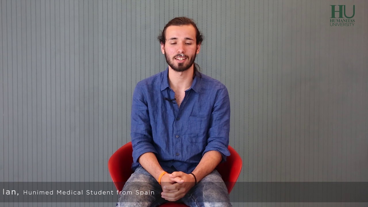 Studying @ Hunimed: the voice to a Spanish student
