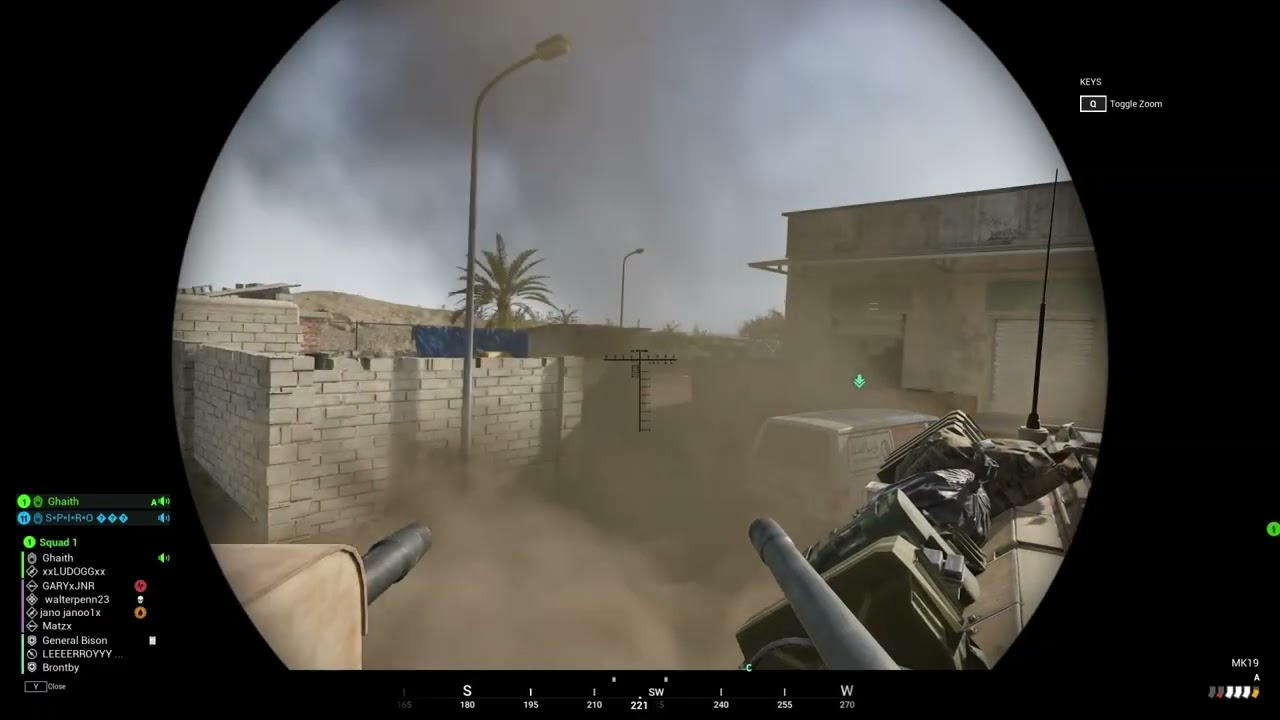 Squad Gameplay   Fallujah   USMC   Automatic Rifleman with an APC