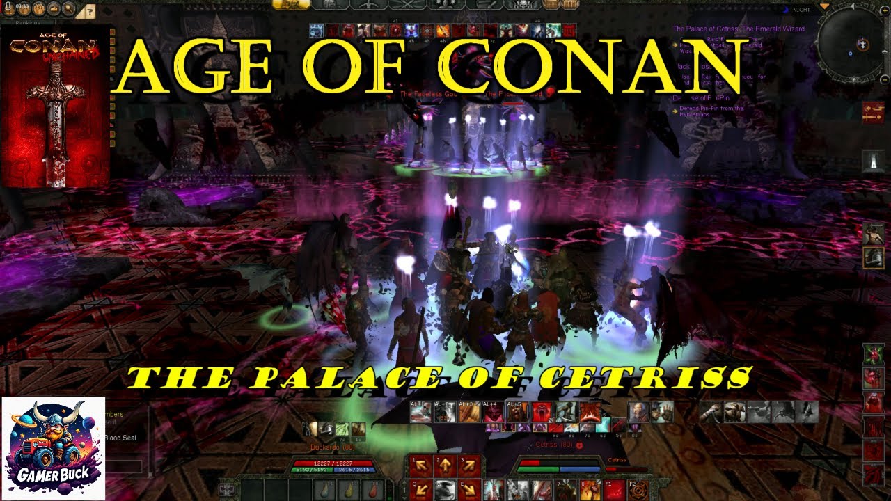 The Palace of Cetriss: The Emerald Wizard | Weekly Raid | Age of Conan Unchained 2025