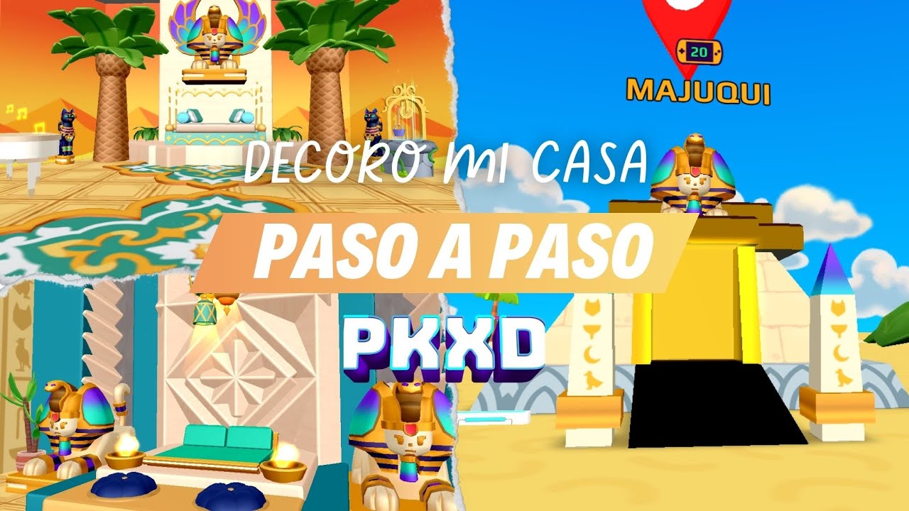 💡TUTORIAL PK XD  Decoro mi Casa con los NUEVOS MUEBLES de la Actualización OASIS  PASO A PASO #pkxd