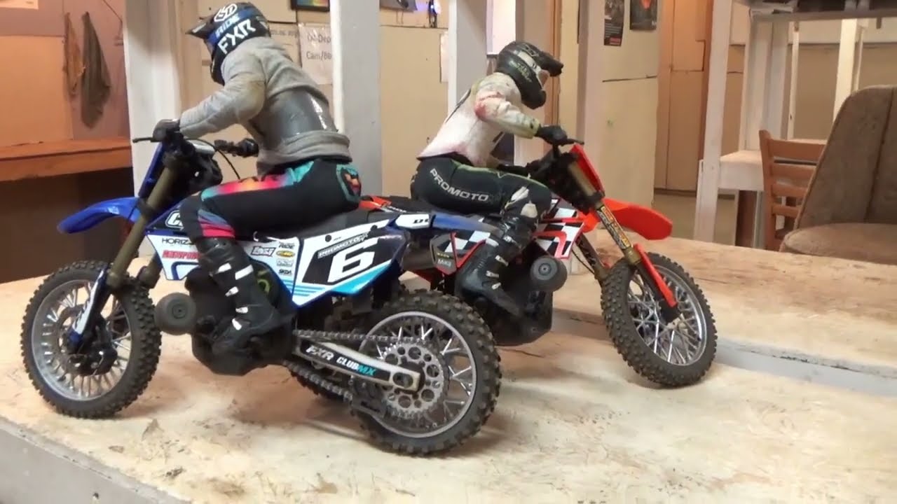 Losi ProMoto Suspension Testing