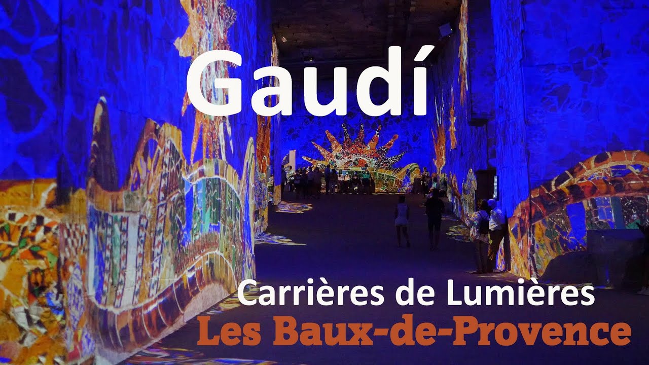 CARRIÈRES DE LUMIÈRES - France: Les Baux de Provence - GAUDI - 4K GH5