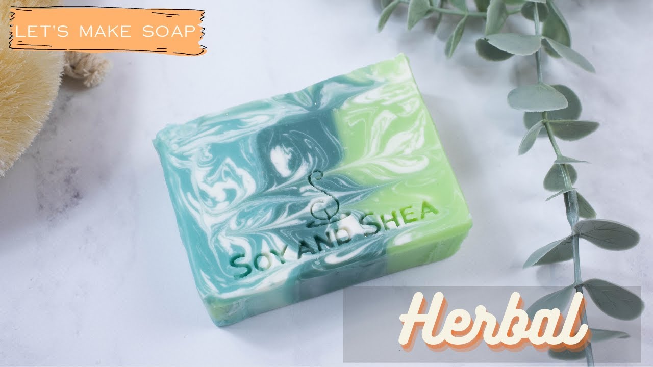 Herbal Soap Bar - Using Soap dividers
