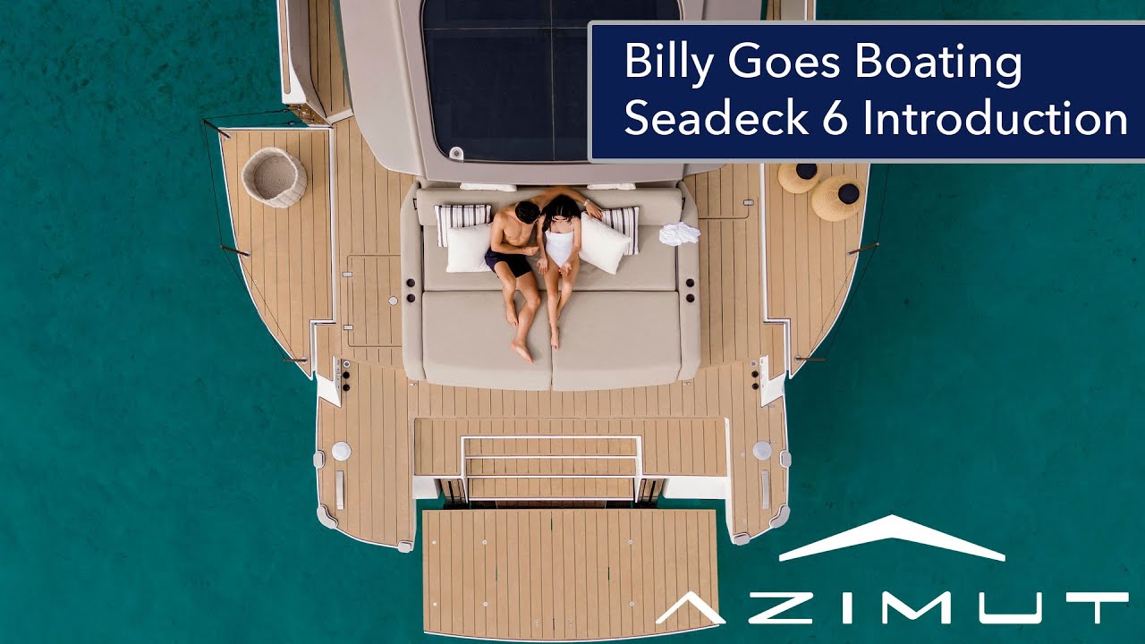Stunning Seadeck 6 by Azimut Premiere at Ft Lauderdale Boat Show 2024