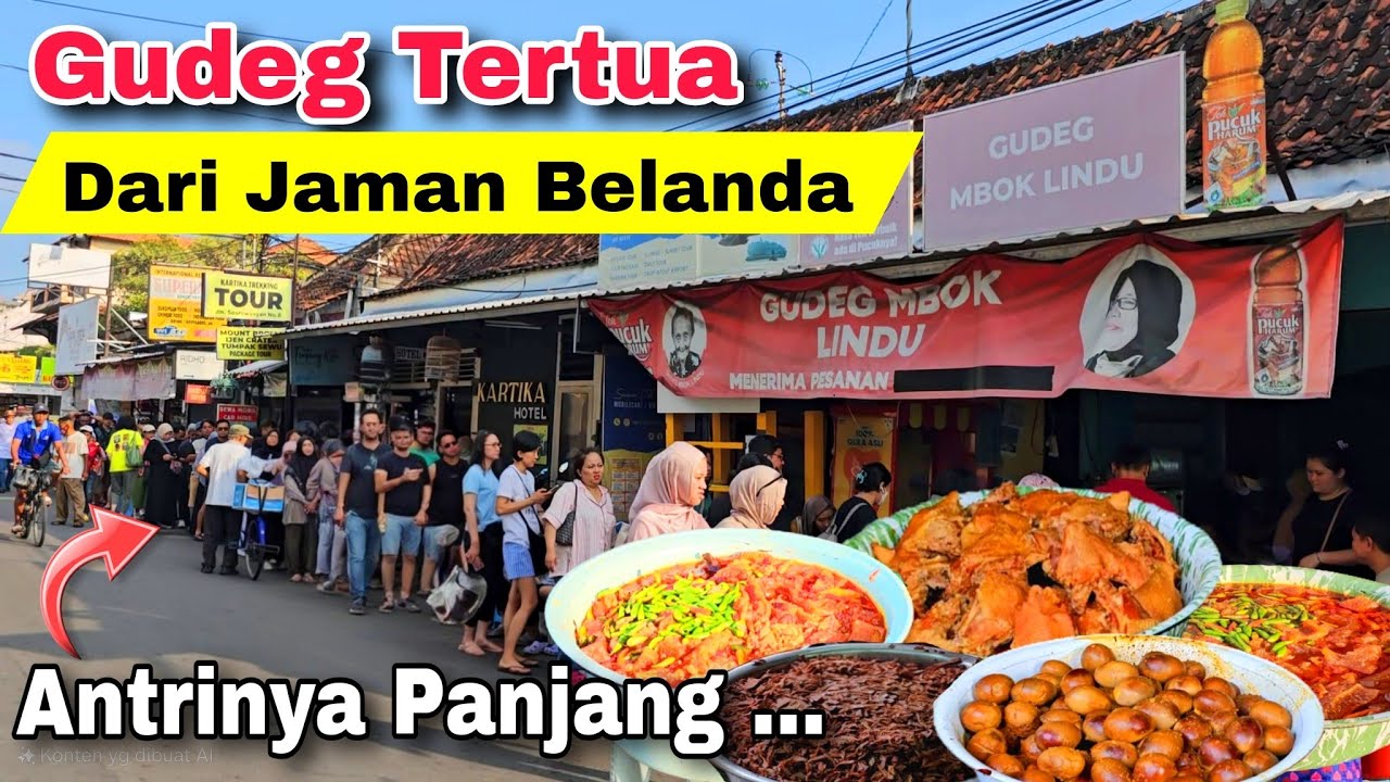 Gudeg Mbok Lindu Jogja - Gudeg Tertua Sejak Jaman Belanda | Kuliner Jogja Malioboro
