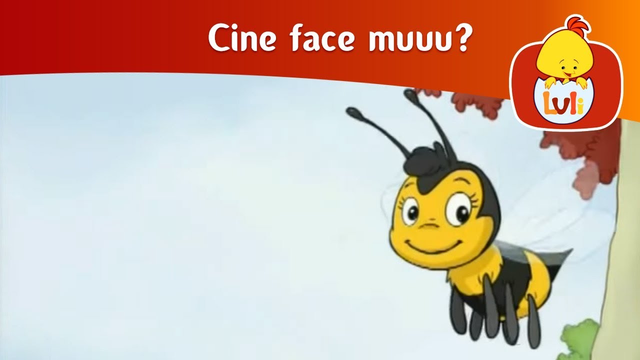 Cine face muuu? - Albină, pentru copii - Luli TV