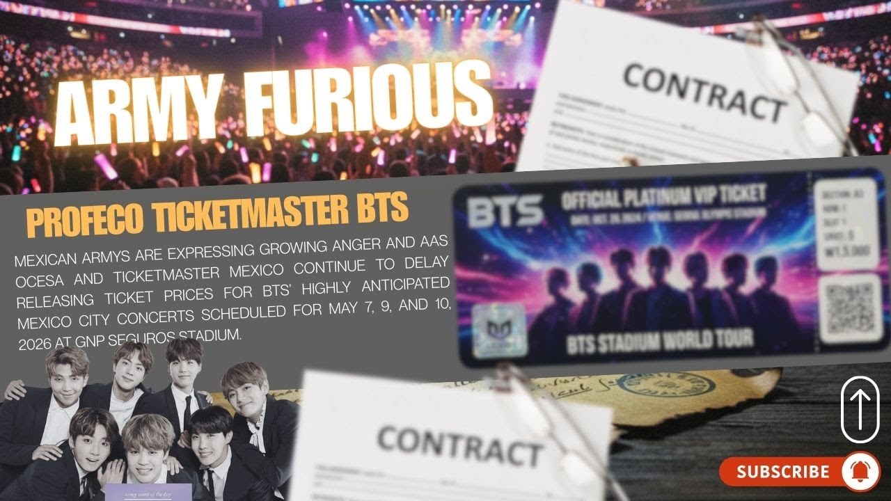 “Something’s Wrong With BTS Tickets” — Mexico Prices Still Not Revealed