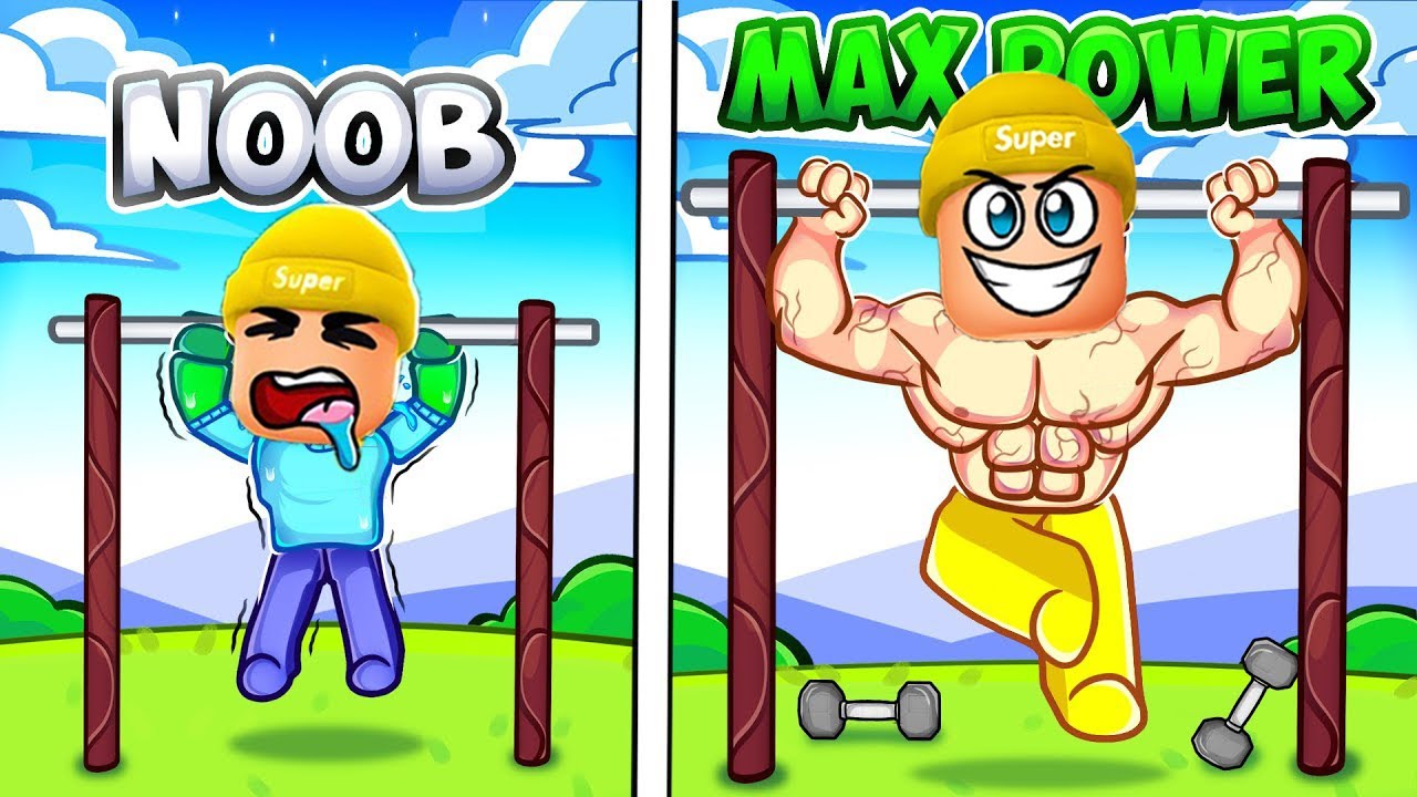 NOOB zu PRO werden im MUSKEL SIMULATOR in ROBLOX
