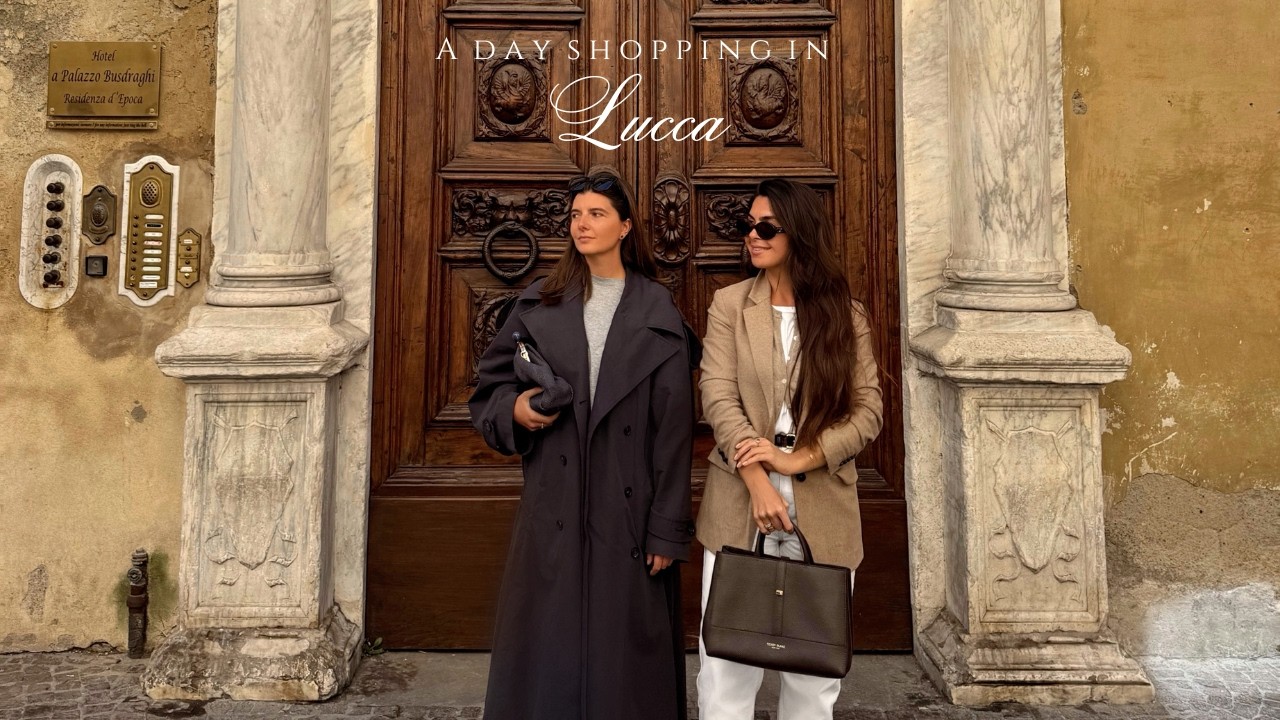 A DAY SHOPPING IN LUCCA & WHAT WE ARE BUYING & STOCKING UP ON RIGHT NOW | Alessandra Rosa