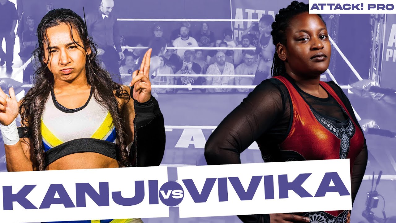 Kanji vs VIVIKA (ATTACK! Pro) #womenswrestling