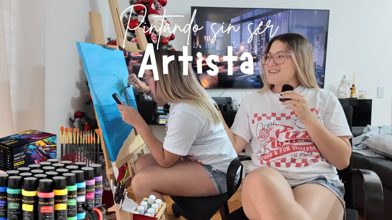 PINTANDO SIN SER ARTISTA: MI PRIMER CUADRO GRANDE