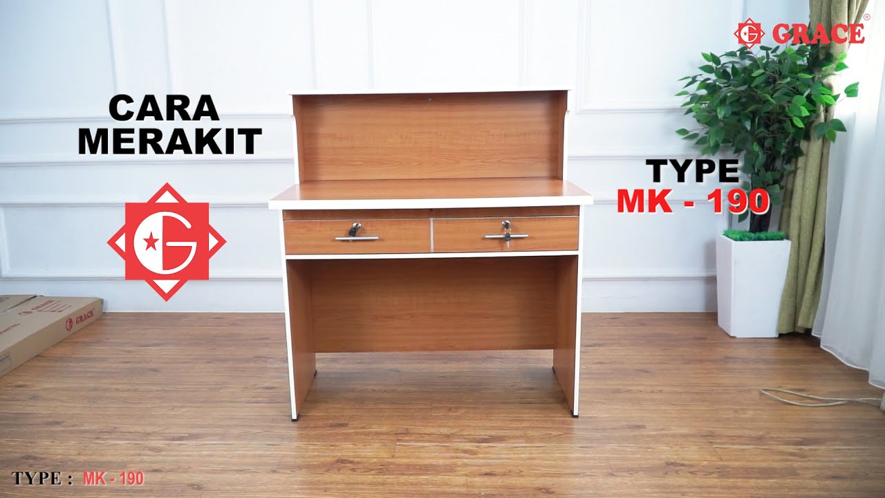 Cara Merakit Meja Kasir MK 190 GRACE