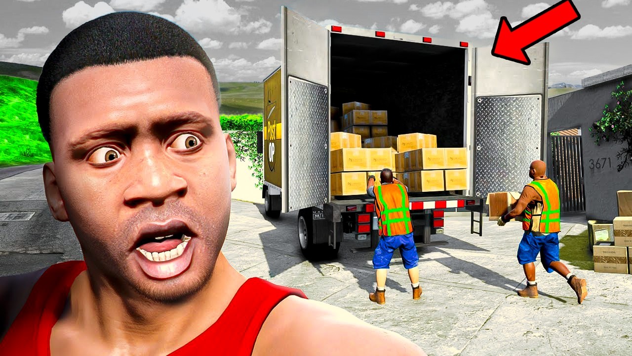 FRANKLIN ĐÃ CHUYỂN NHÀ trong GTA 5! 🚚📦 (Mod)