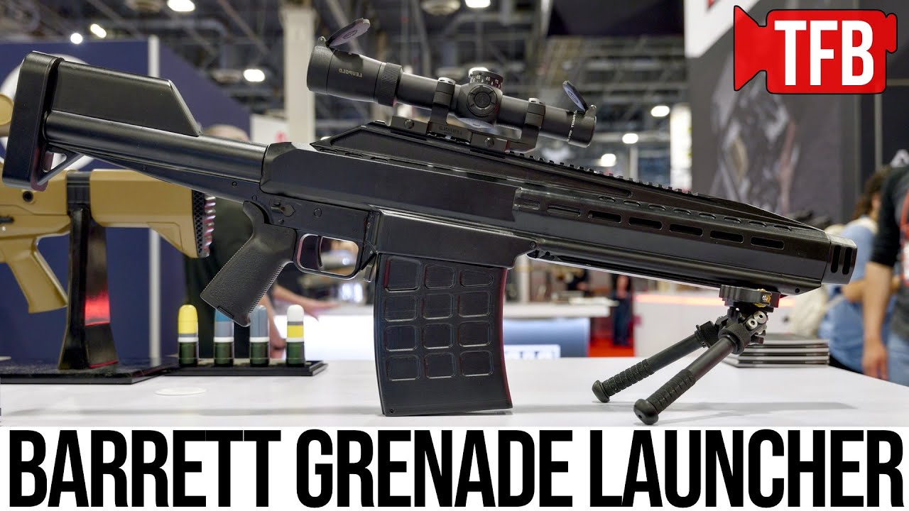 Система высокоточной гранатомётной стрельбы Barrett PGS 30 мм | Выставка SHOT Show 2026