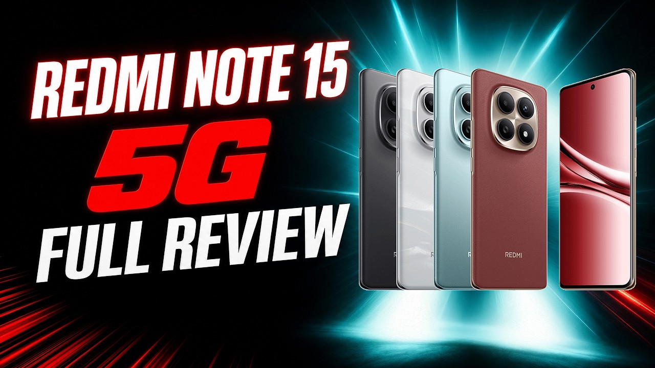 Redmi Note 15 5G Full Review
