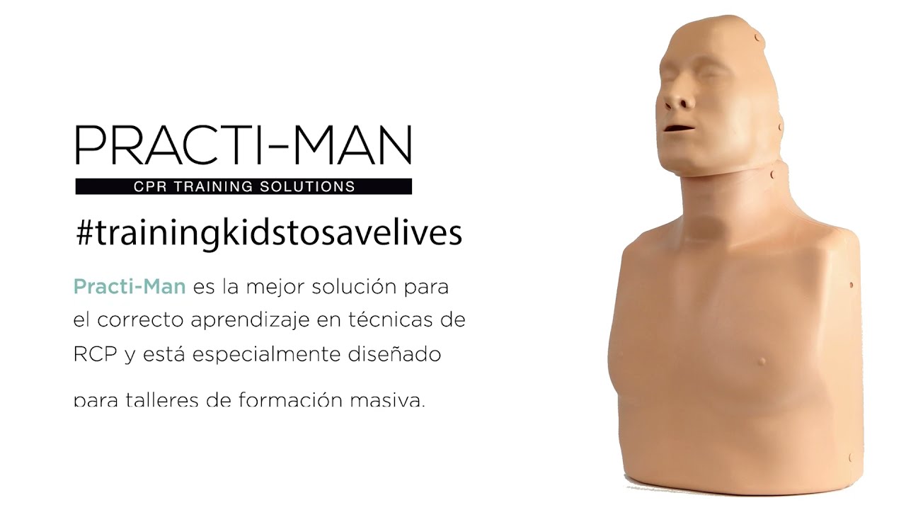 PRACTI-MAN BASIC - Maniquí de Entrenamiento RCP (ES)