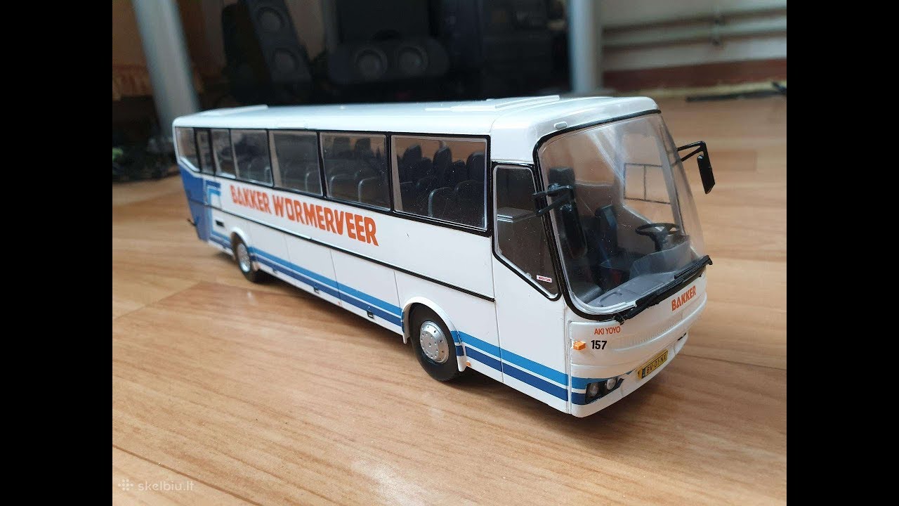 Diecast Unboxing Bova Futura FHD Bus Niederlande 1987,1;43 Scale. Автомодели.Обзор.