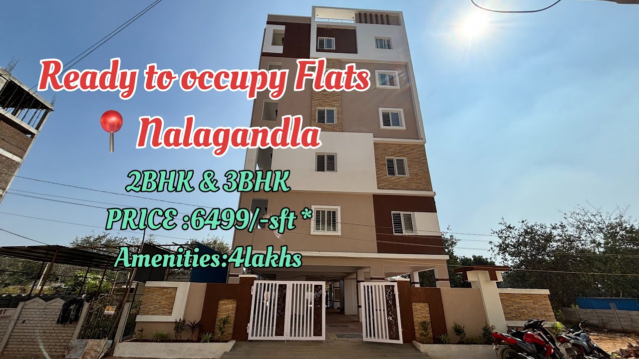 2BHK & 3BHK flat Nalagandla | Hyderabad | Near Aparna Neo Mall | Near Gachibowli | +91 9440011438