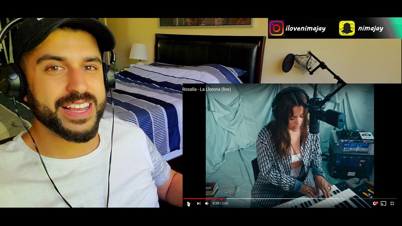 Rosalía - La Llorona (live) - REACTION VIDEO!!!