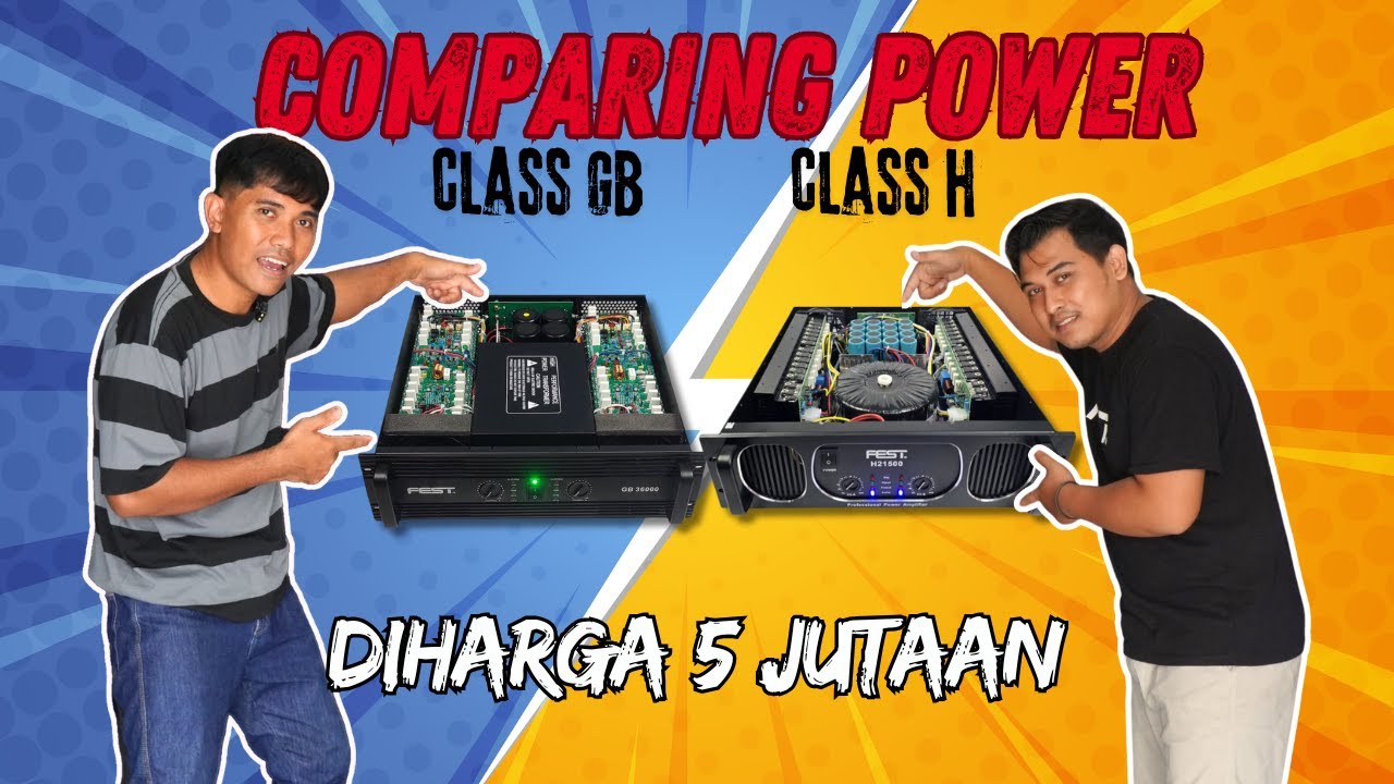 UJI PERBANDINGAN POWER 5 JUTAAN FEST GB36000 DAN H H21500😍BAGAIMANA KARAKTER SUARA POWER KEDUANYA🔥‼️