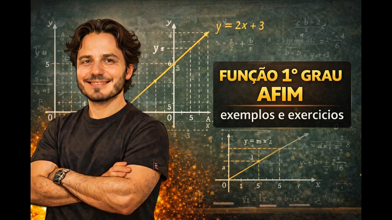 Função 1º grau Afim (exemplos e exercícios)