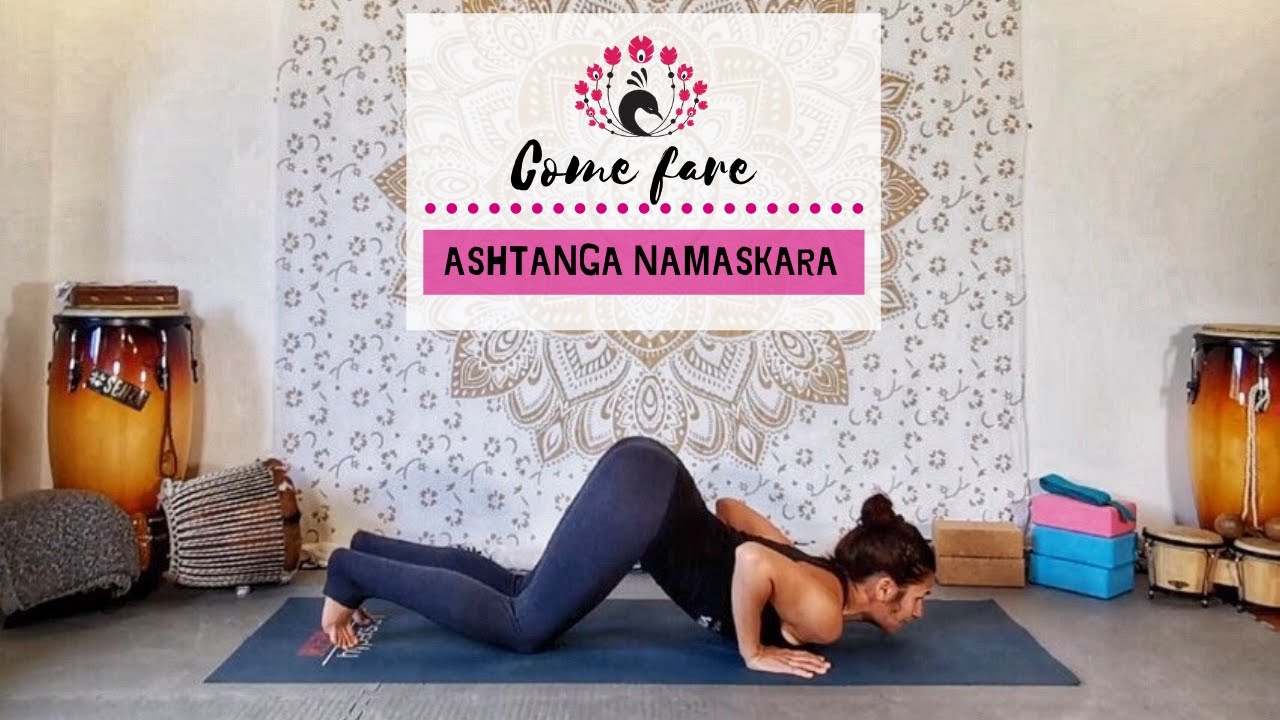 La posizione degli 8 punti - ashtanga namaskara