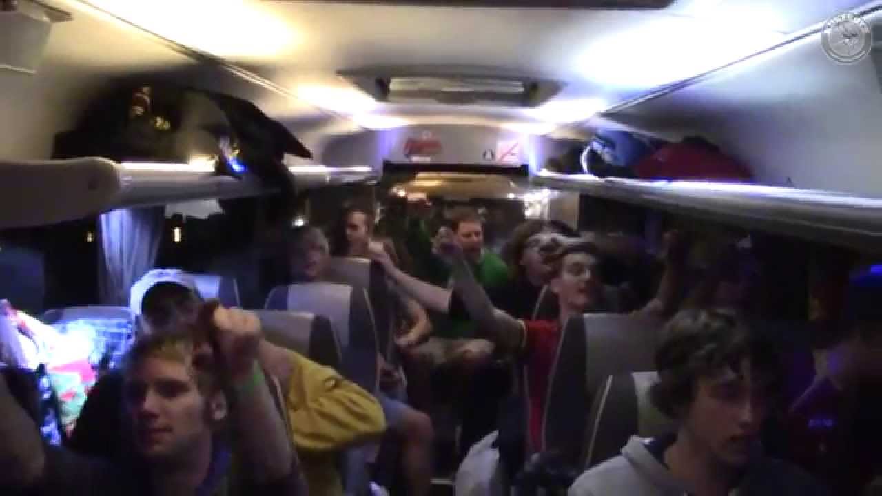 Een busverplaatsing richting Luik