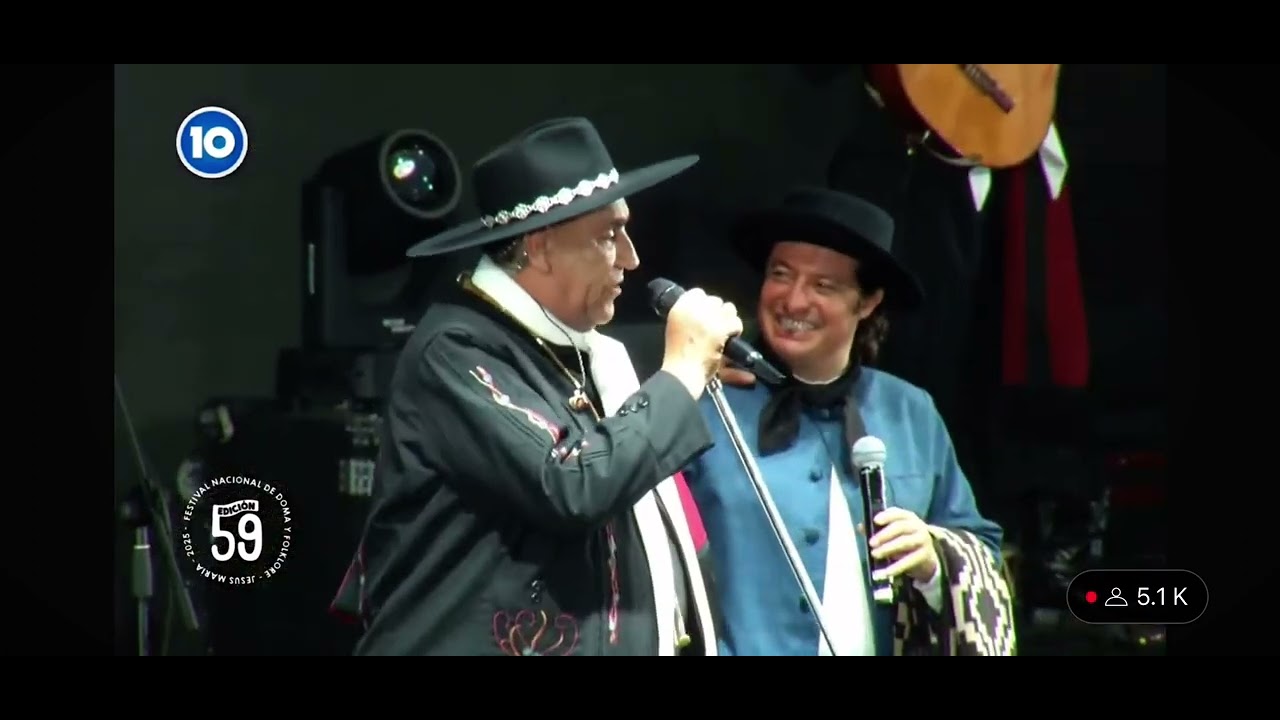 Nicolás Membriani comparte escenario con el Chaqueño Palavecino en Jesús María 2025