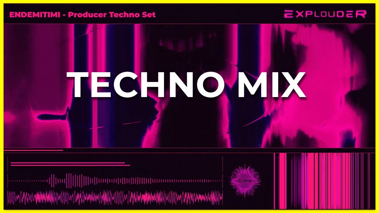 TECHNO DJ MIX | ENDEMITIMI - Producer Techno Set | Explouder