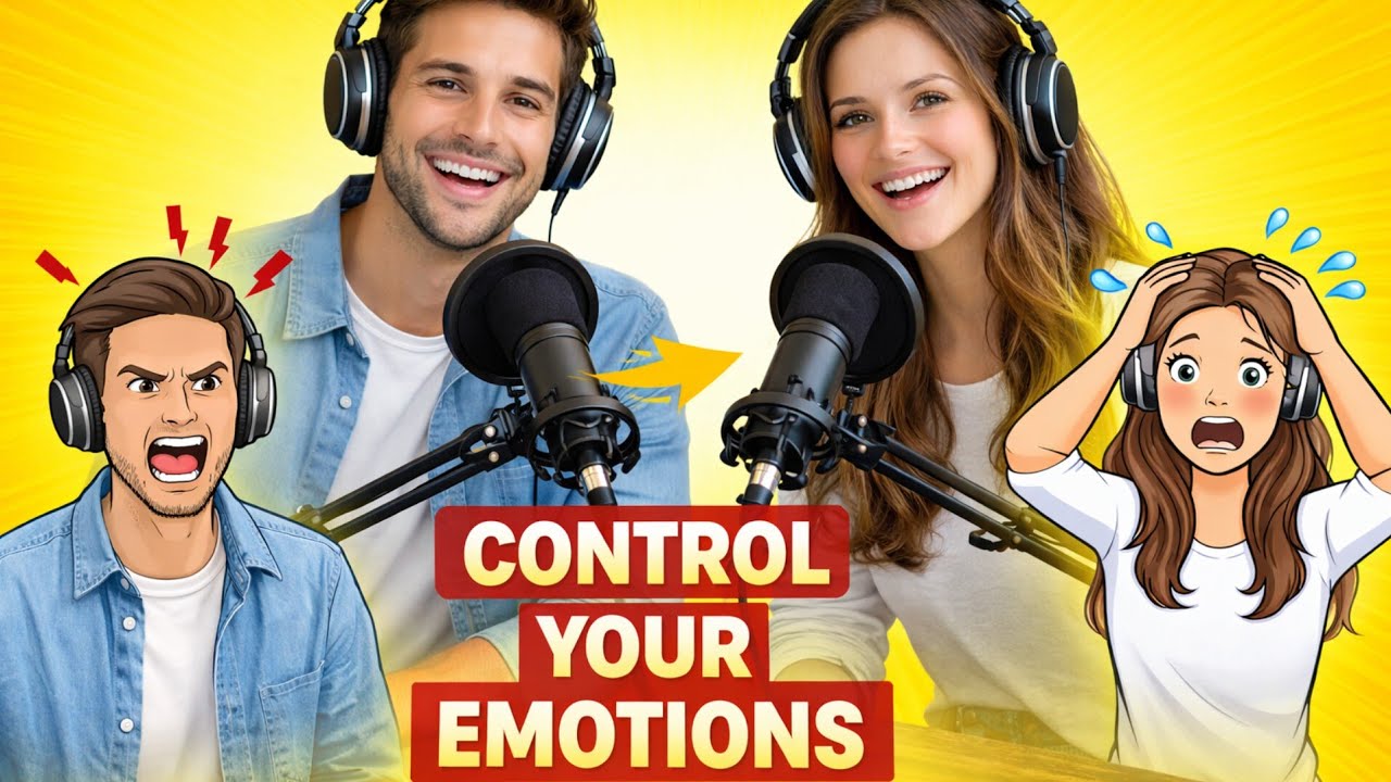 Control Your Emotions, Control Your Life | English Conversation Practice (B1)