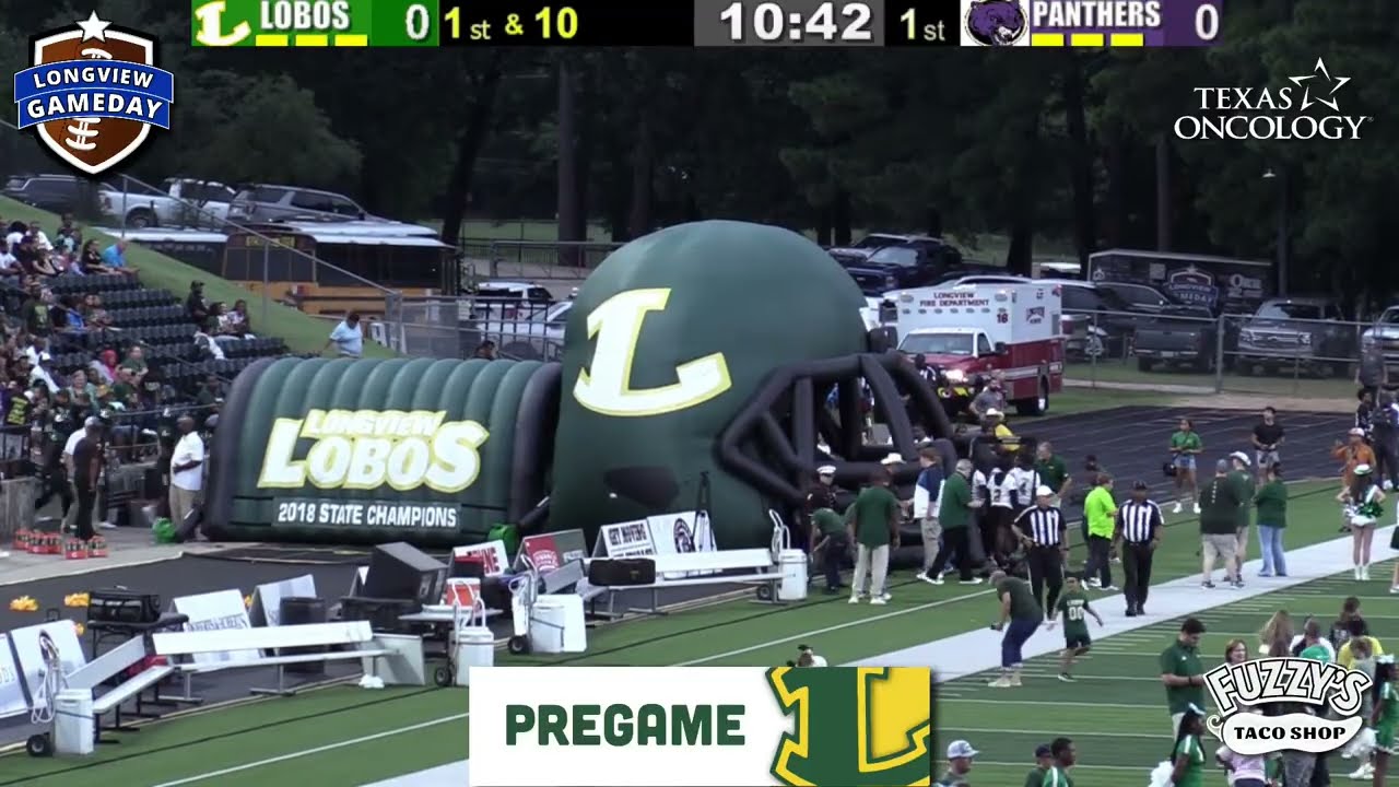 LIVE NON-DISTRICT FOOTBALL - Longview vs Lufkin