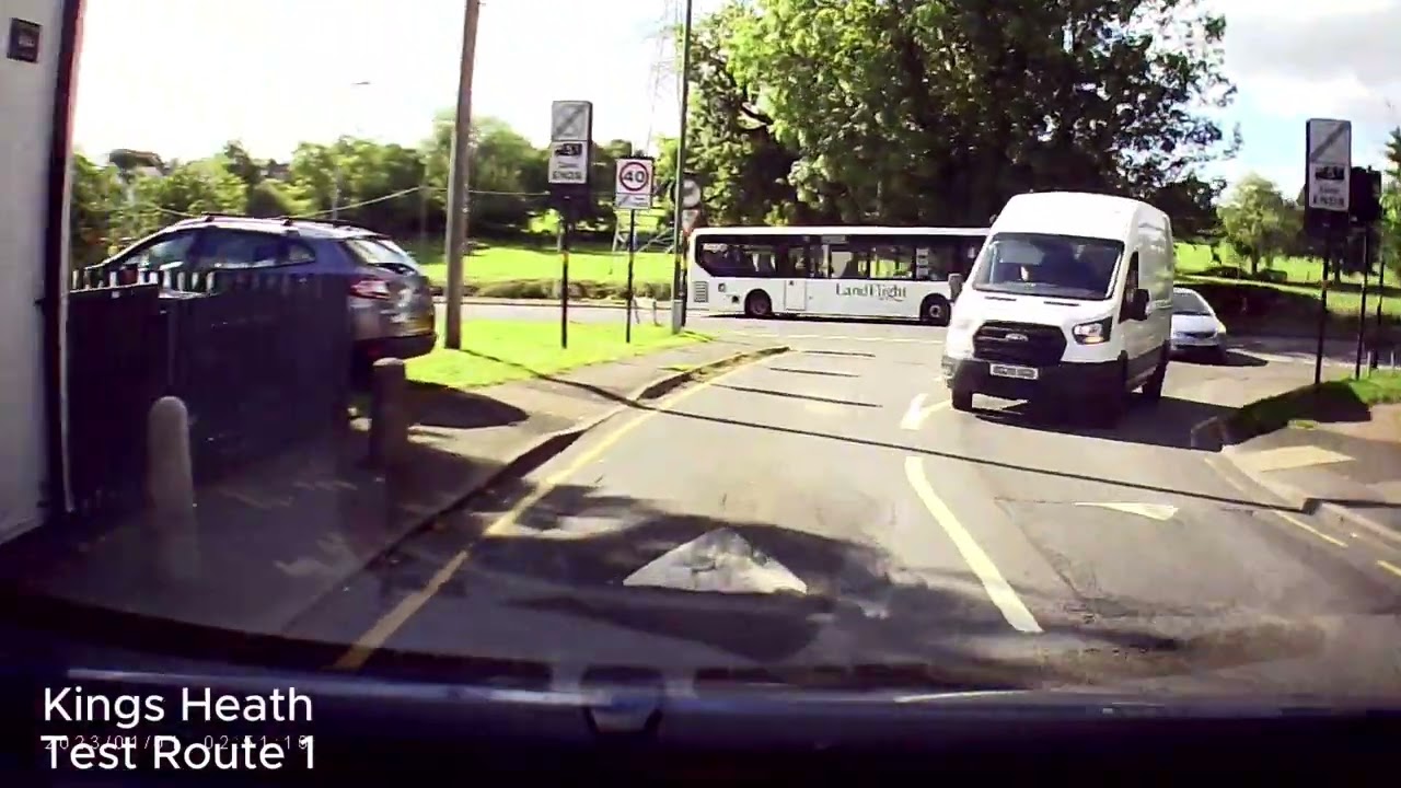 Kings Heath Test Route 1 Birmingham 