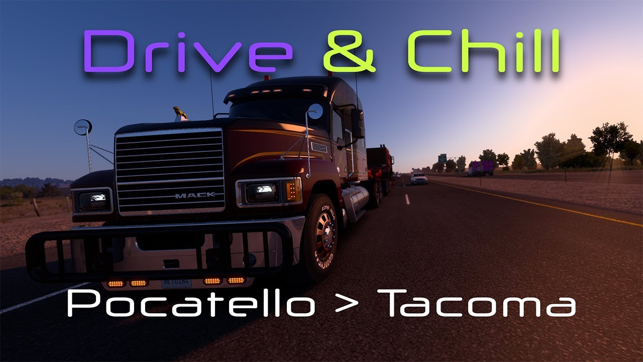 Drive & Chill: Pocatello nach Tacoma, USA