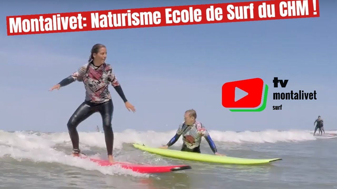 NATURISME  | CHM Monta École de Surf Naturiste  |  Montalivet Surf TV