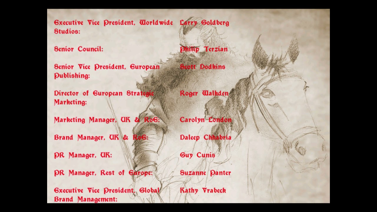 Medieval: Total War (Credits) (Windows)