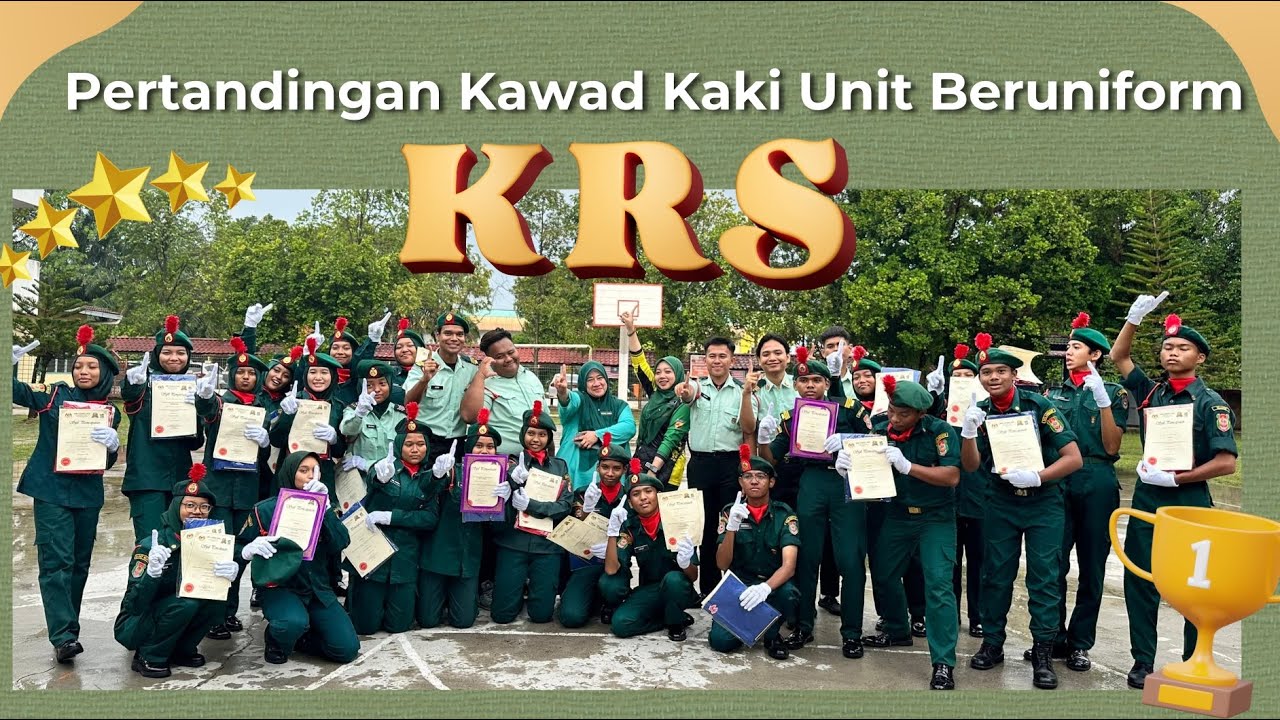 Pertandingan Kawad Kaki Unit Beruniform (KRS) SMK Cheras Jaya 2024