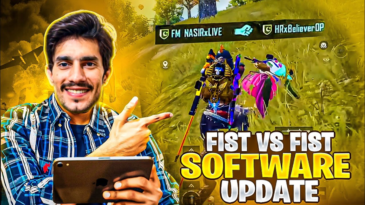 Software Update ?The Fist Me & i Do 1v4 on This Squad | Fm Nasir Yt | Pubg Mobile