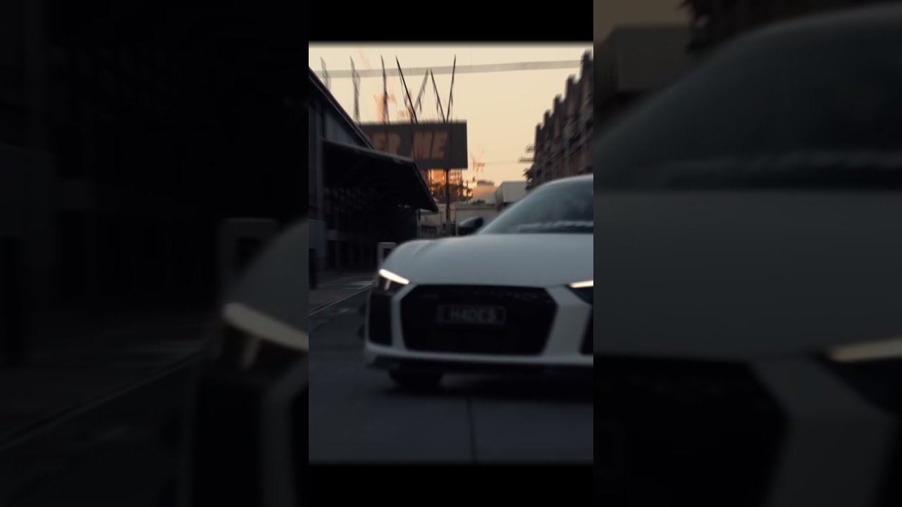 Audi R8 edit white🎶✔ 