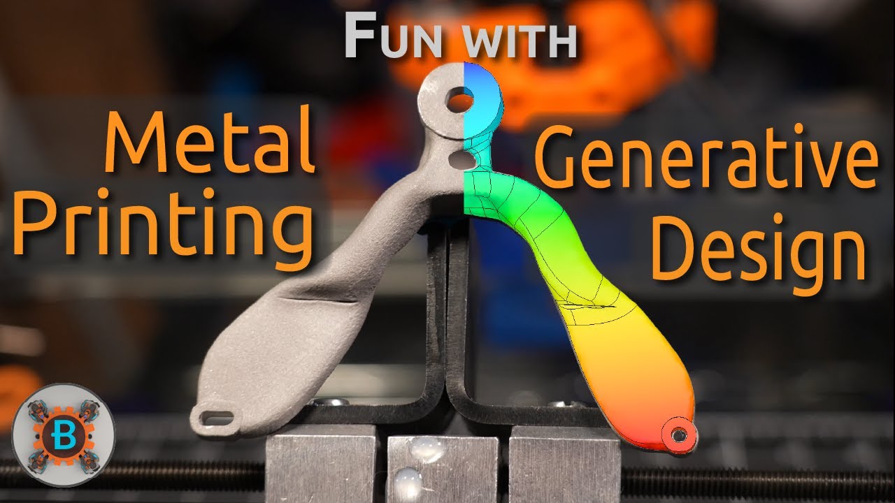 Использование инструмента генеративного дизайна Fusion360 и 3D-печати по металлу для решения проб...