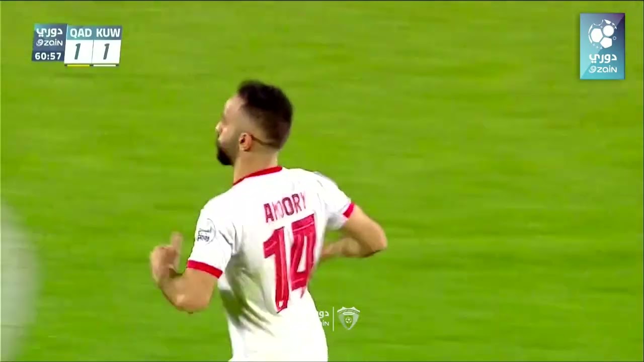أهداف مباراة القادسية والكويت في الجولة العاشرة من دوري زين الممتاز 2024-2025⚽