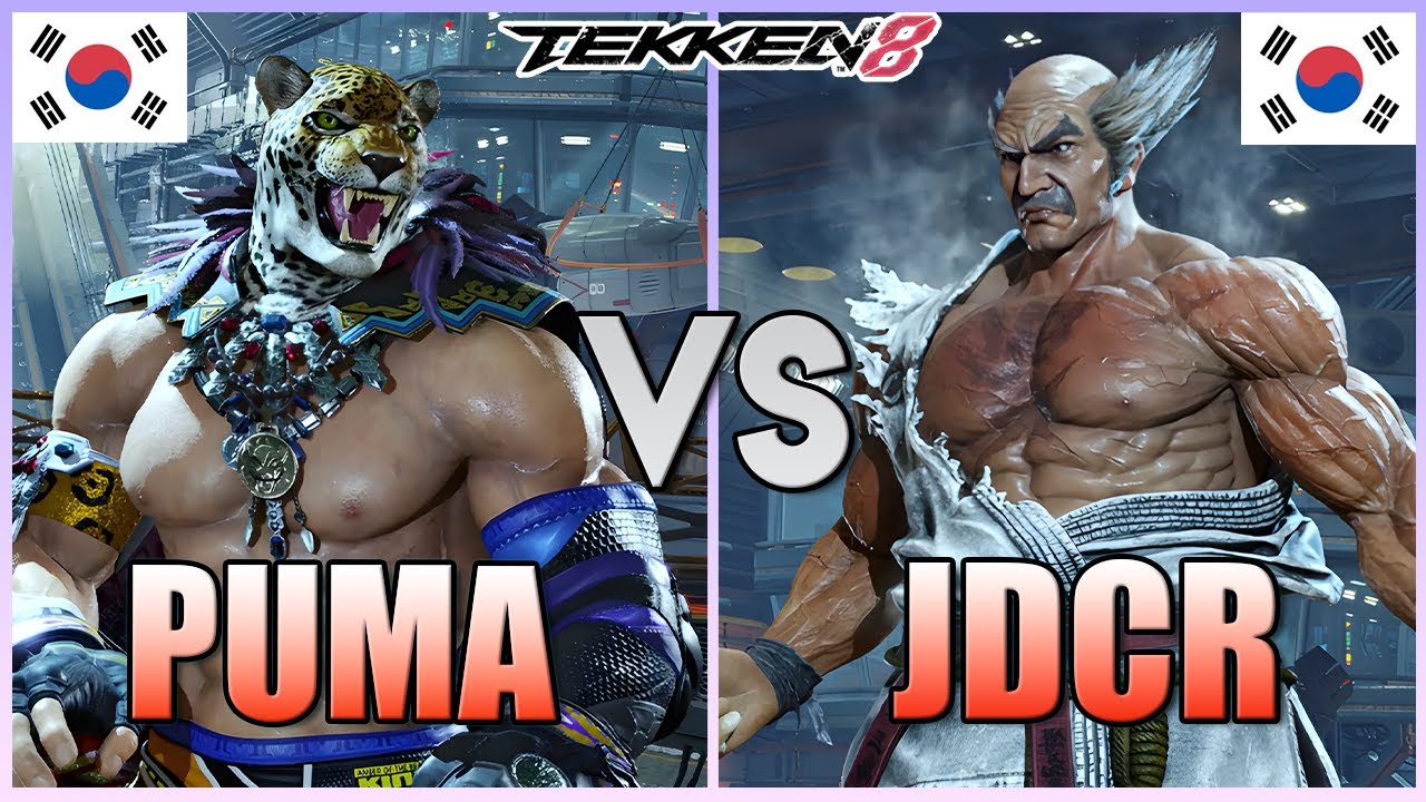 Tekken 8  ▰  PUMA (King) Vs JDCR (Heihachi) ▰ Aggressive Gameplay