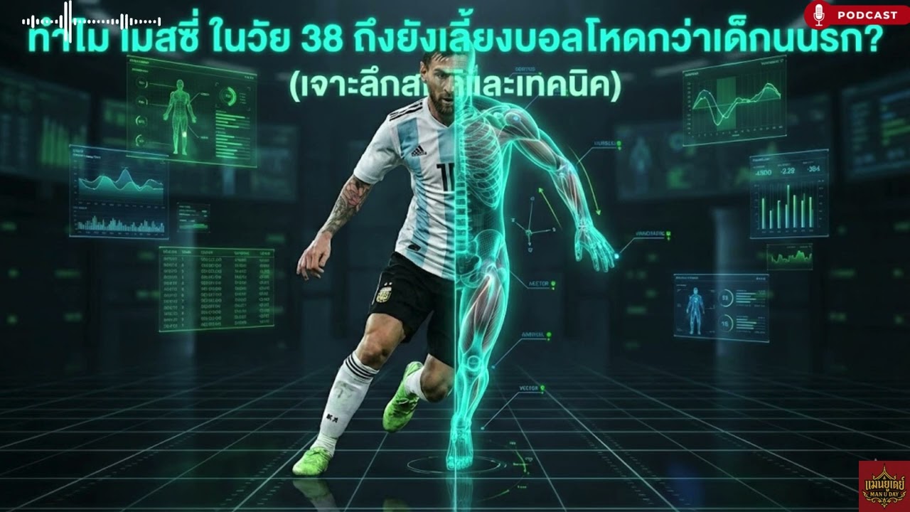 ทำไม เมสซี่ ในวัย 38 ถึงยังเลี้ยงบอลโหดกว่าเด็กนรก เจาะลึกสถิติและเทคนิค