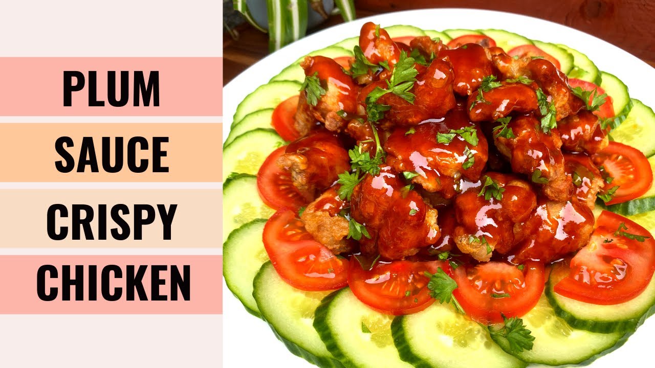 CRISPY FRIED CHICKEN in PLUM SAUCE Recipe 💕 ｜ Aunty Mary Cooks ❤️