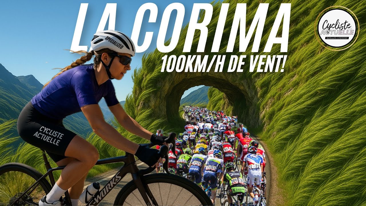 Corima Drôme Provençale: 100km/h de vent!