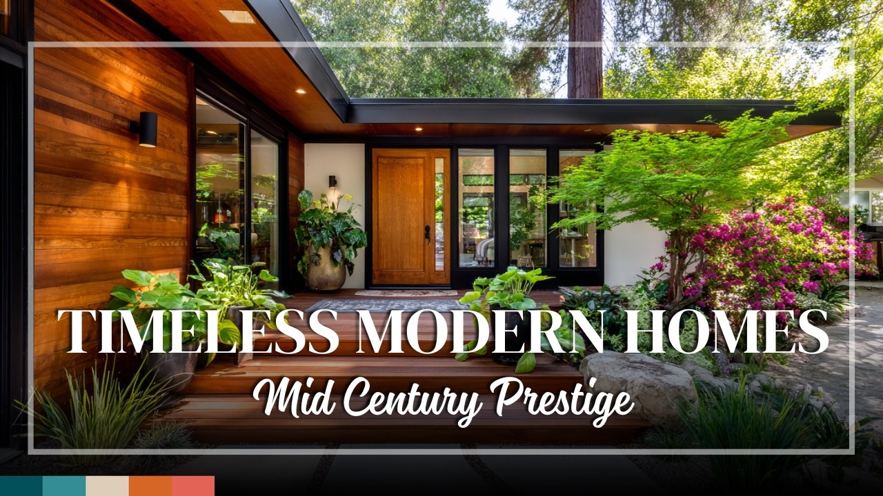 Mid Century Modern Architecture Tour – Iconic Homes Showcasing Timeless Prestige