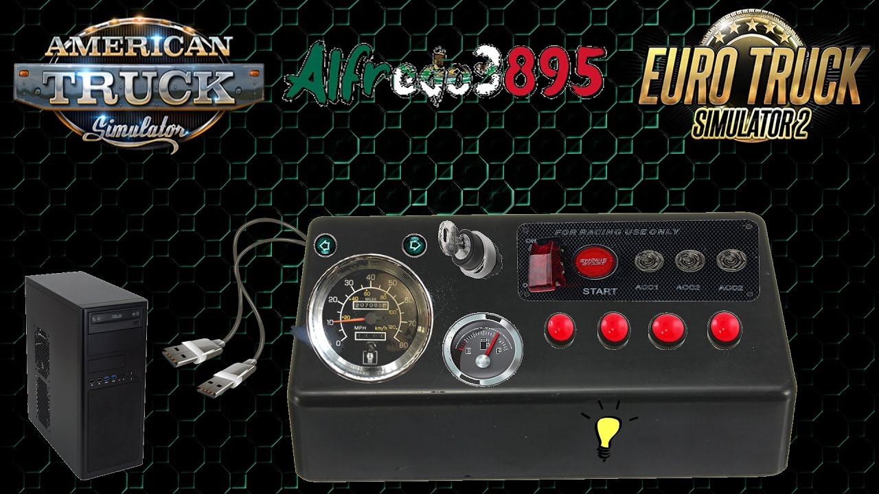 como armar o crear tu mini dash para americantruck simulator y ets2 #2