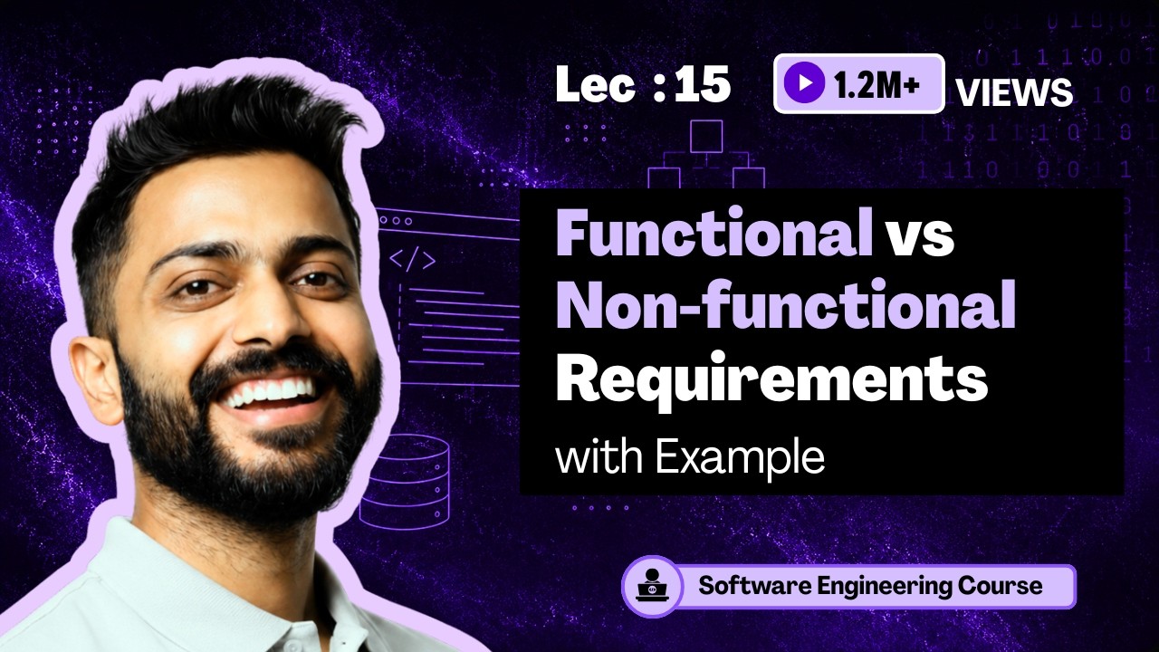 Functional vs Non-functional Requirements | Requirement Engineering | Software Engineering