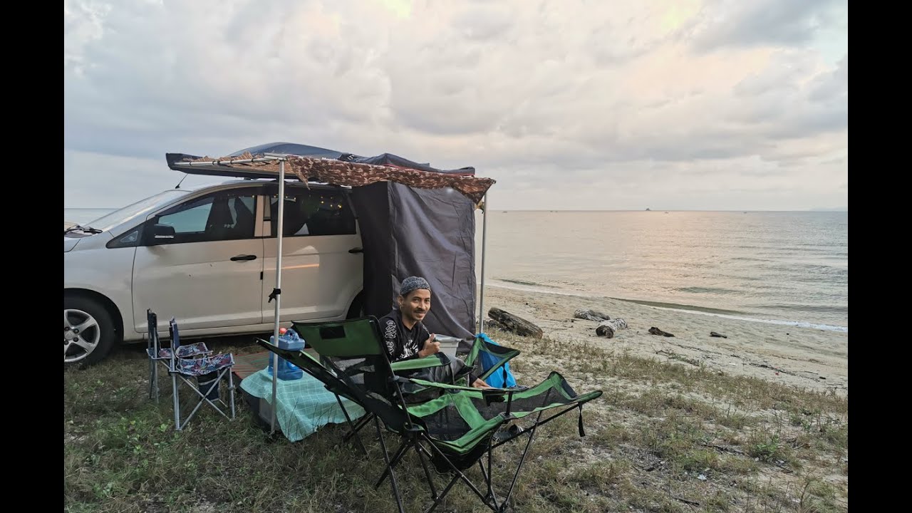 Camping car Pantai Penarik, Terengganu 16-17 hb Jan 2023 | Kembara Pantai Timur
